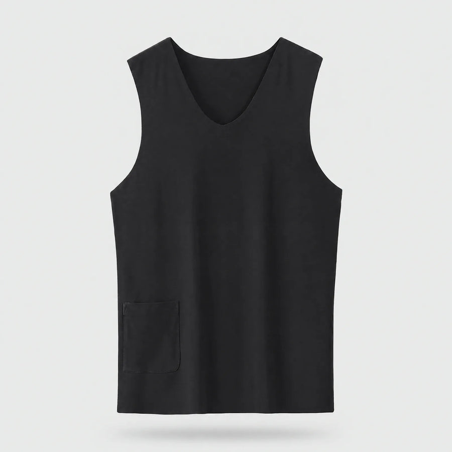 Alpenwarm heated sleeveless undershirt in black